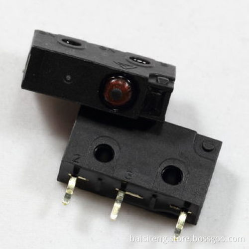 Water-resistant Micro Switches, Rating of 125V AC 5A/250V AC 3A, Solder Terminal